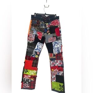 Bie Pa. 1971 Patchwork Straight Jeans